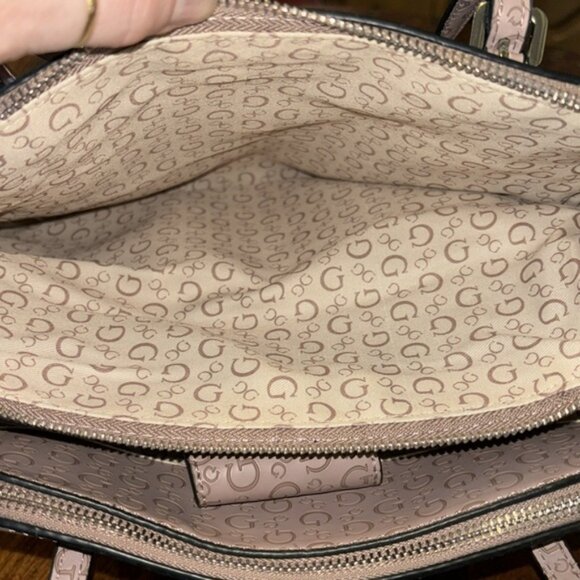 Guess Logo Satchel Bag - Picture 8 of 13
